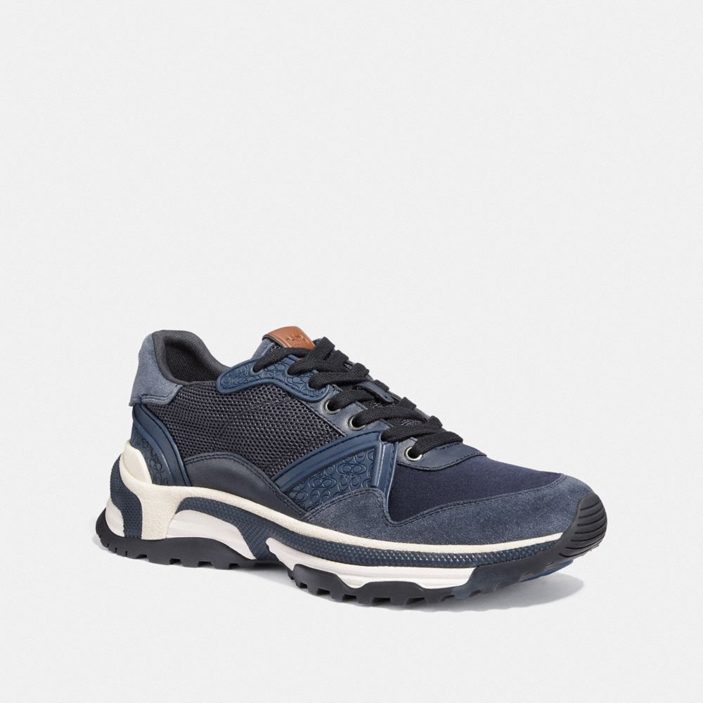 Coach c143 runner hot sale mens