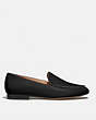 COACH®,HARPER LOAFER,Leather,Black,Angle View