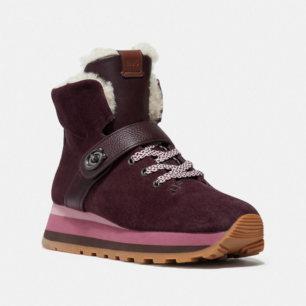 Coach urban 2024 signature hiker boots