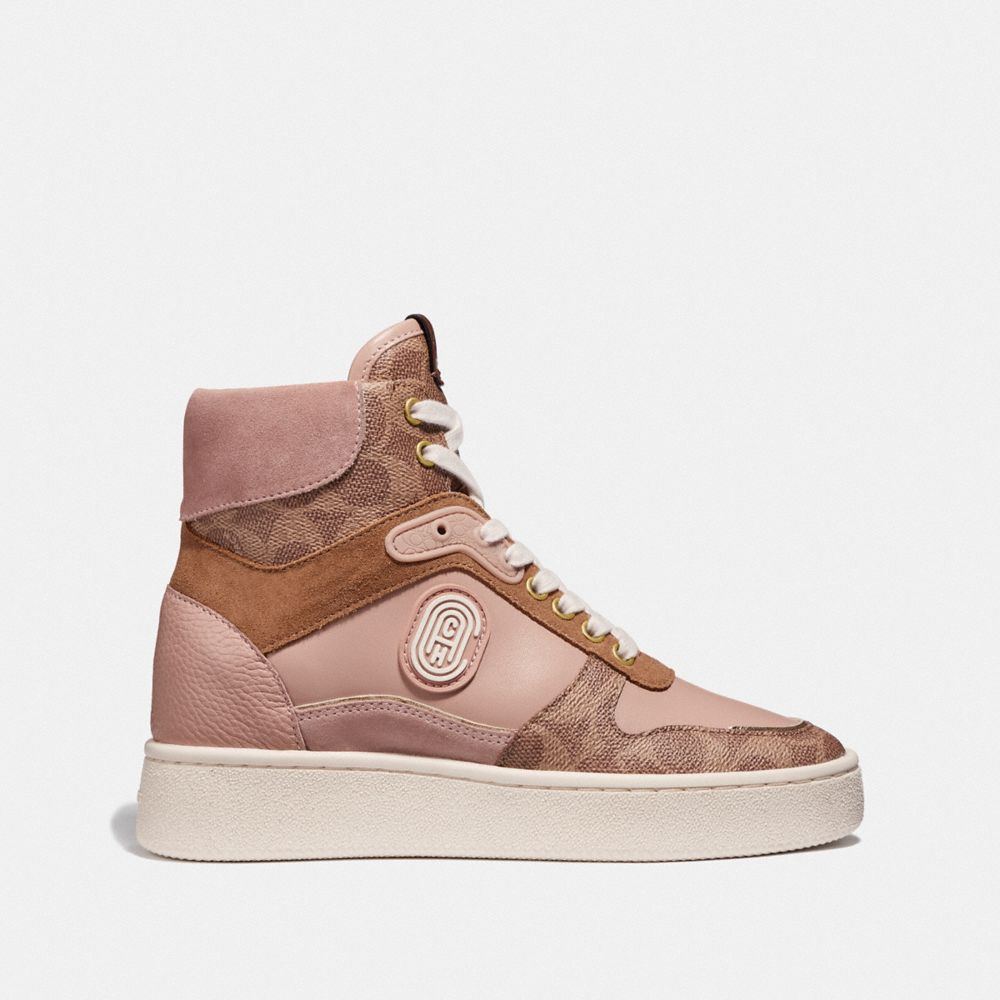 COACH C220 High Top Sneaker With Coach Patch