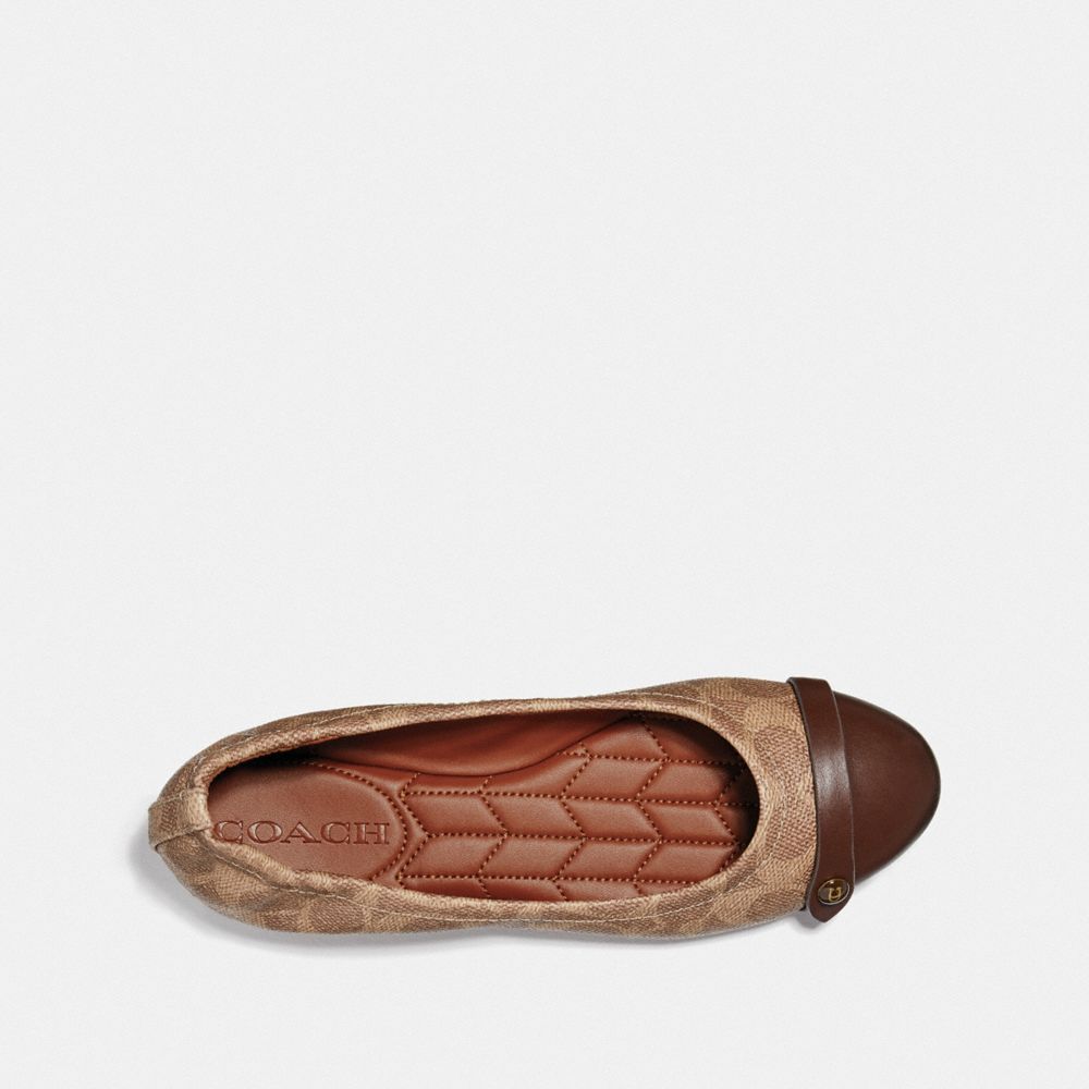 Coach brandi ballet discount flats