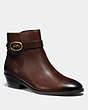 COACH®,DYLAN BOOTIE,Leather,Walnut brown,Front View