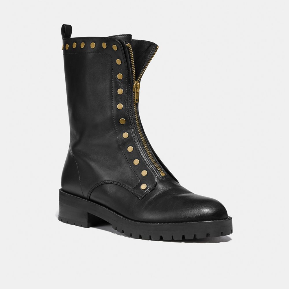 Coach bootie 2024 with rivets