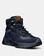 COACH®,C250 HIKER BOOT,Mixed Material,Ink Multi,Front View
