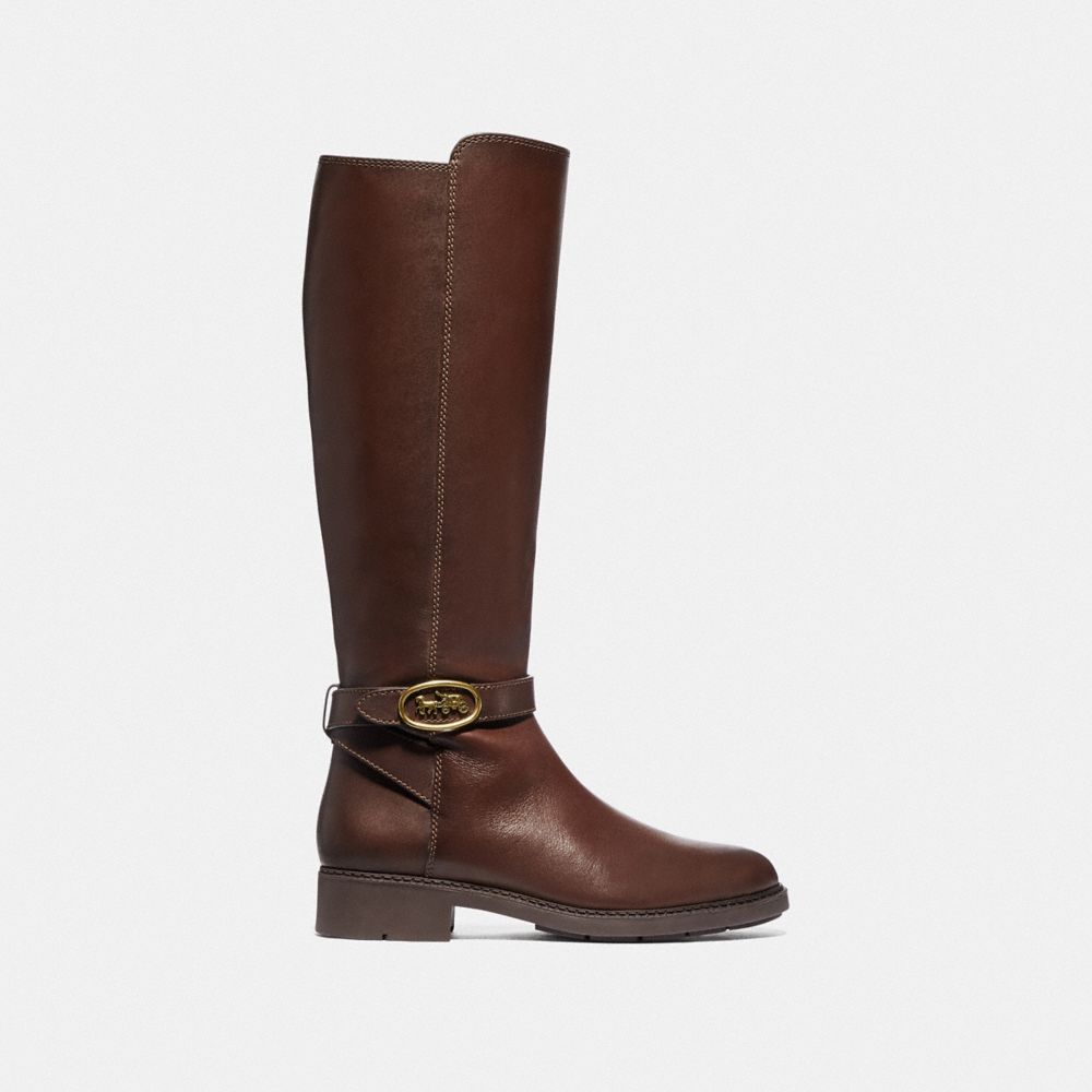 Bottes Ruby avec cuir de veau étiré