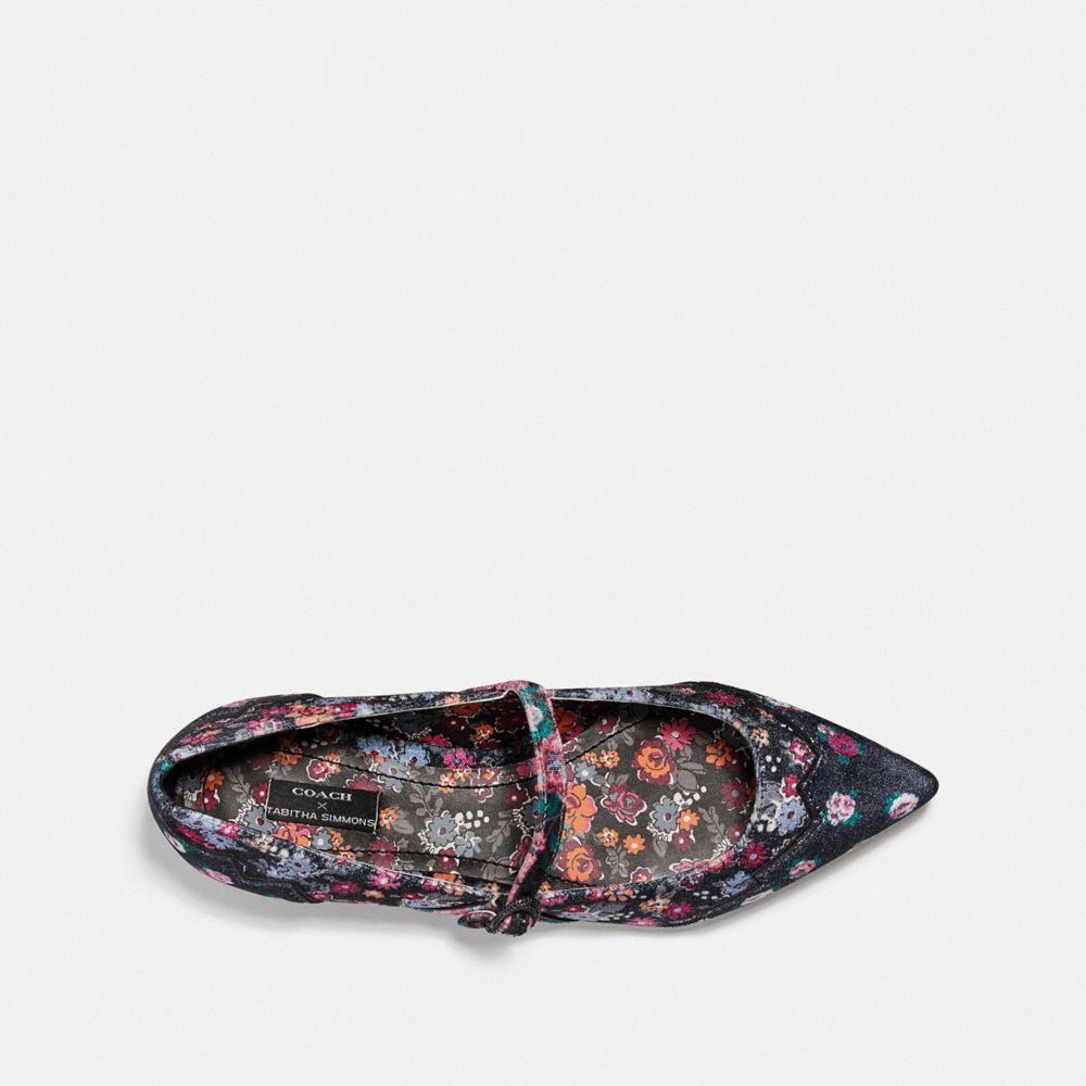 COACH®,Coach X Tabitha Simmons Harriette Flat,,Inside View,Top View