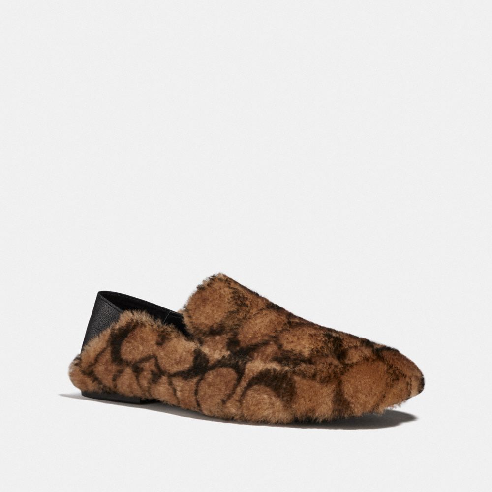 Coach slippers hot sale