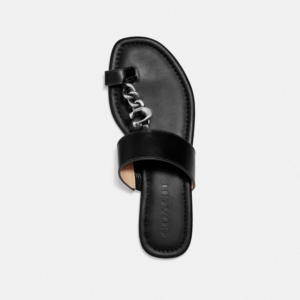 COACH®,Jaimee Sandal,,Inside View,Top View