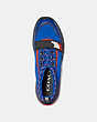 COACH®,C243 ONE STRAP RUNNER,Knit,Sport Blue/Multi,Inside View,Top View