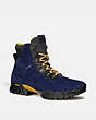 COACH®,HYBRID COACH CITY HIKER BOOT,mixedmaterial,CADET,Front View