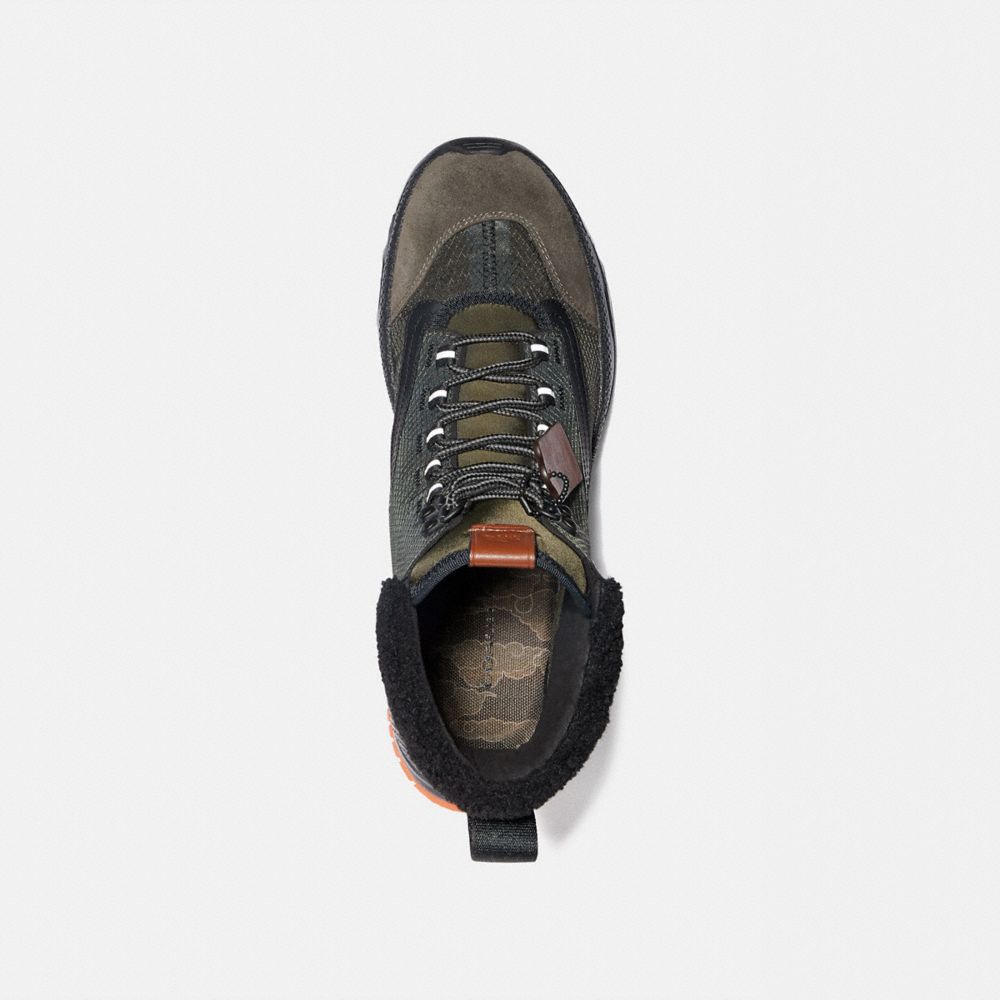 COACH®,Coach X Michael B. Jordan Hybrid Coach City Hiker,,Inside View,Top View
