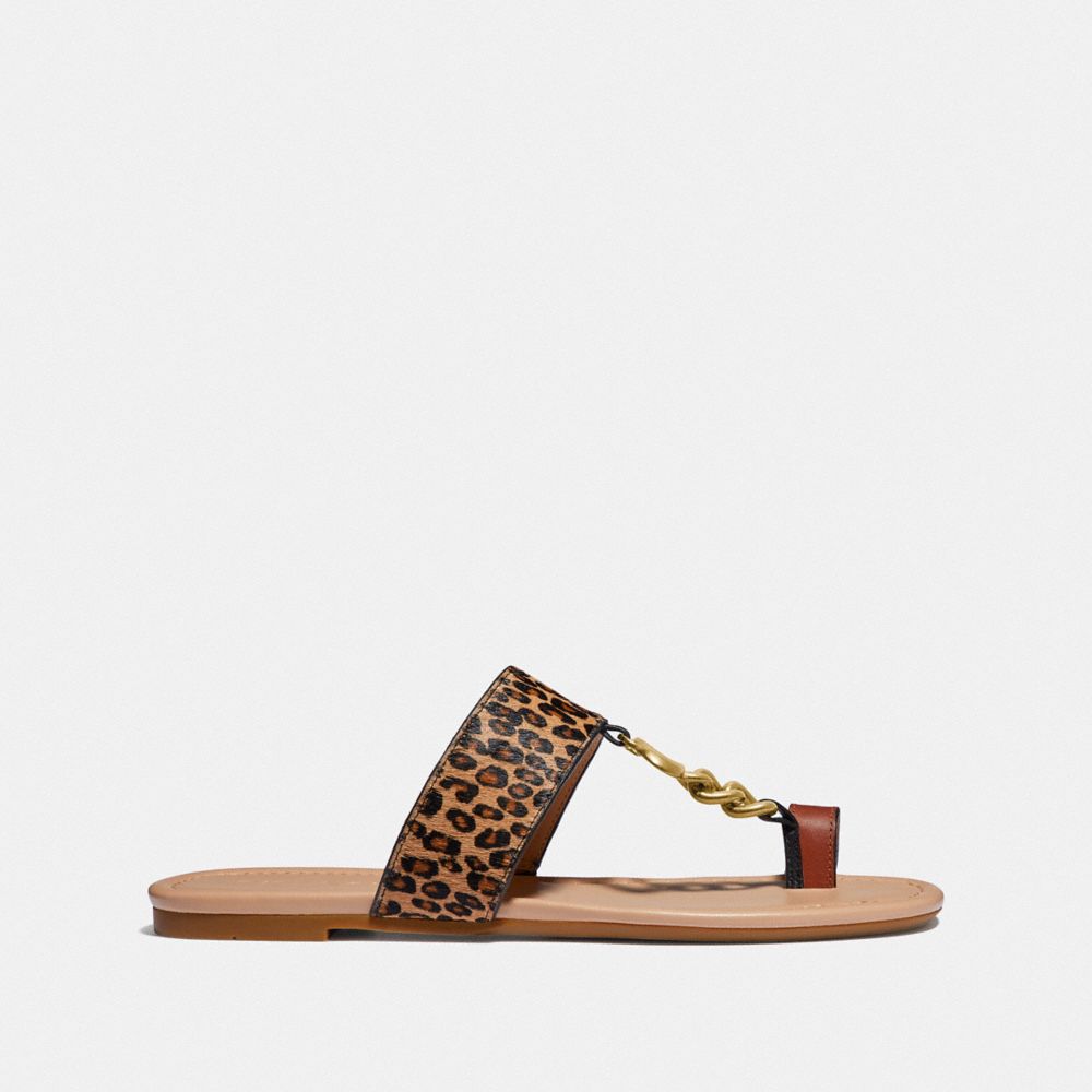 COACH®,Jaimee Sandal,,Angle View