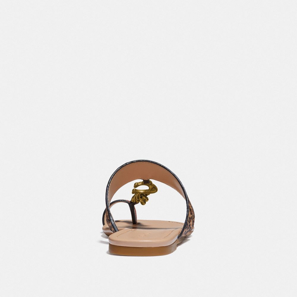 COACH®,Jaimee Sandal,,Alternate View