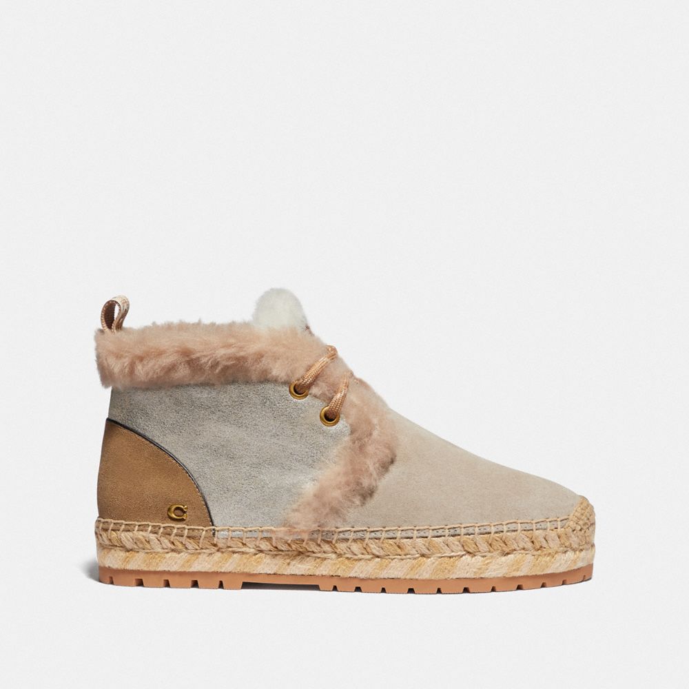 COACH®,Aileen Espadrille Bootie,,Angle View
