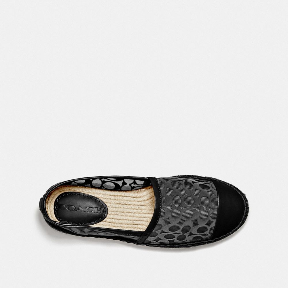 COACH®,Cleo Espadrille,,Inside View,Top View