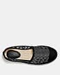 COACH®,CLEO ESPADRILLE,mixedmaterial,Black,Inside View,Top View