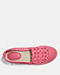 COACH®,CLEO ESPADRILLE,mixedmaterial,ORCHID,Inside View,Top View