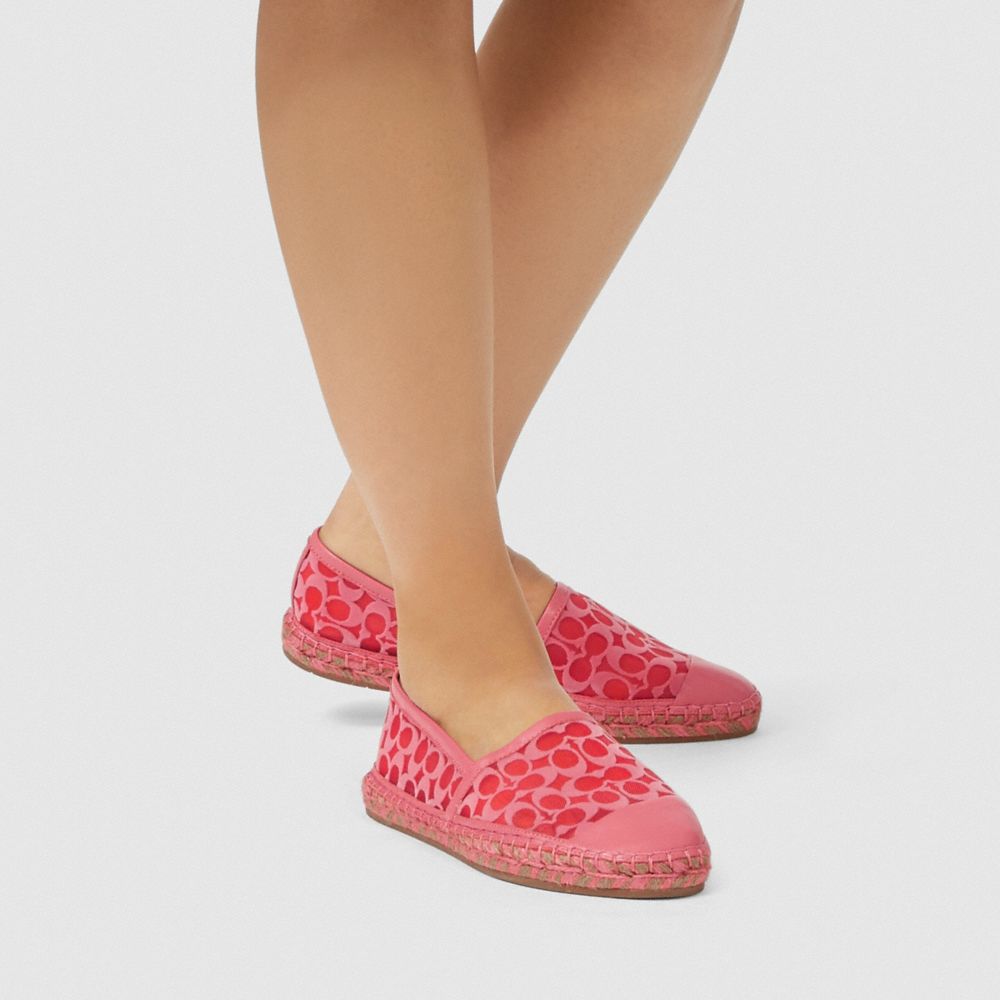 COACH®,Cleo Espadrille,,Detail View