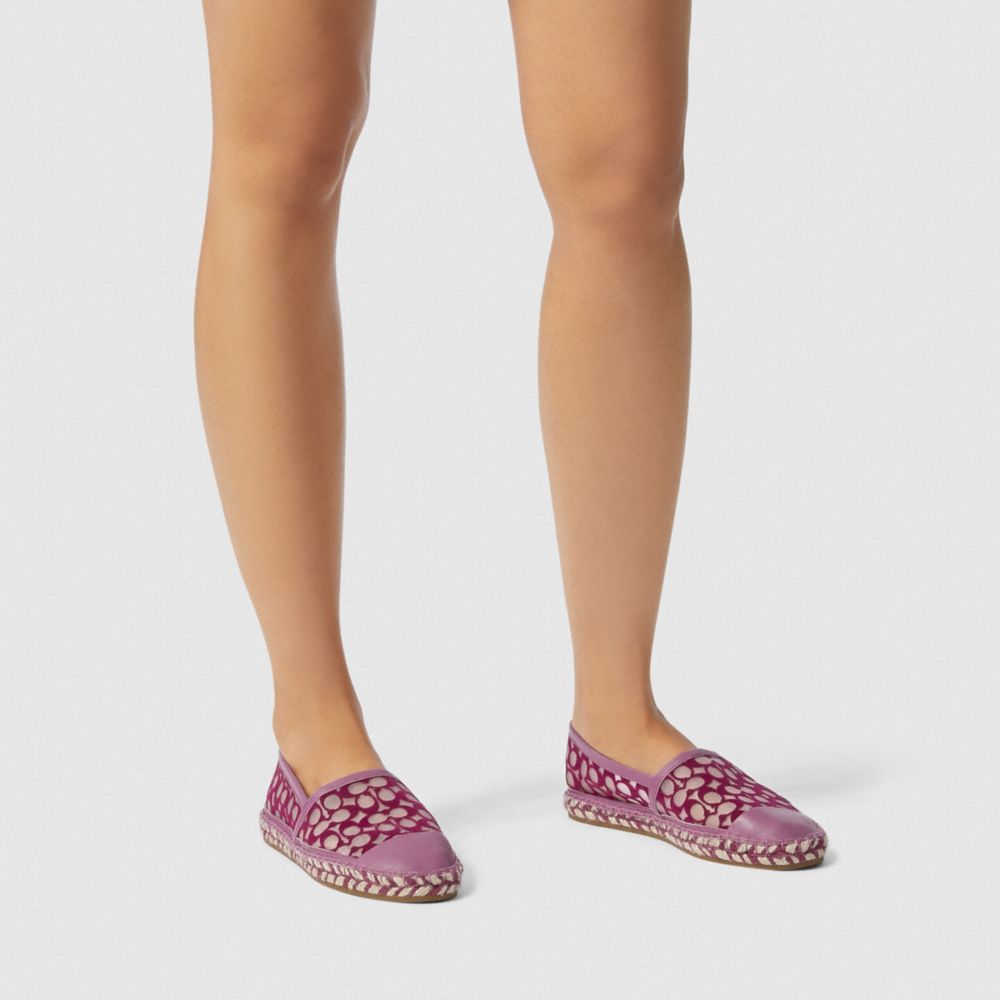COACH®,Cleo Espadrille,,Detail View