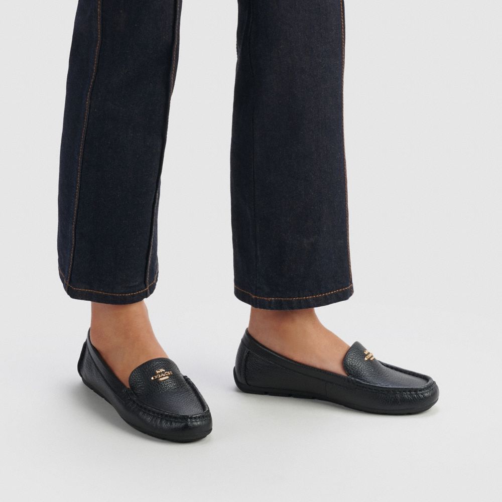 Coach flat hot sale loafers