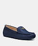 COACH®,MARLEY DRIVER,Pebbled Leather,True Navy,Front View