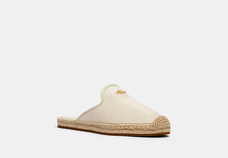 COACH®,CALEY ESPADRILLE,Chalk,Front View