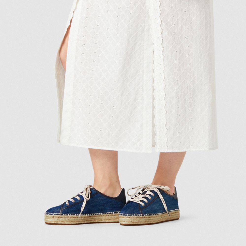 Coach store espadrille sneaker