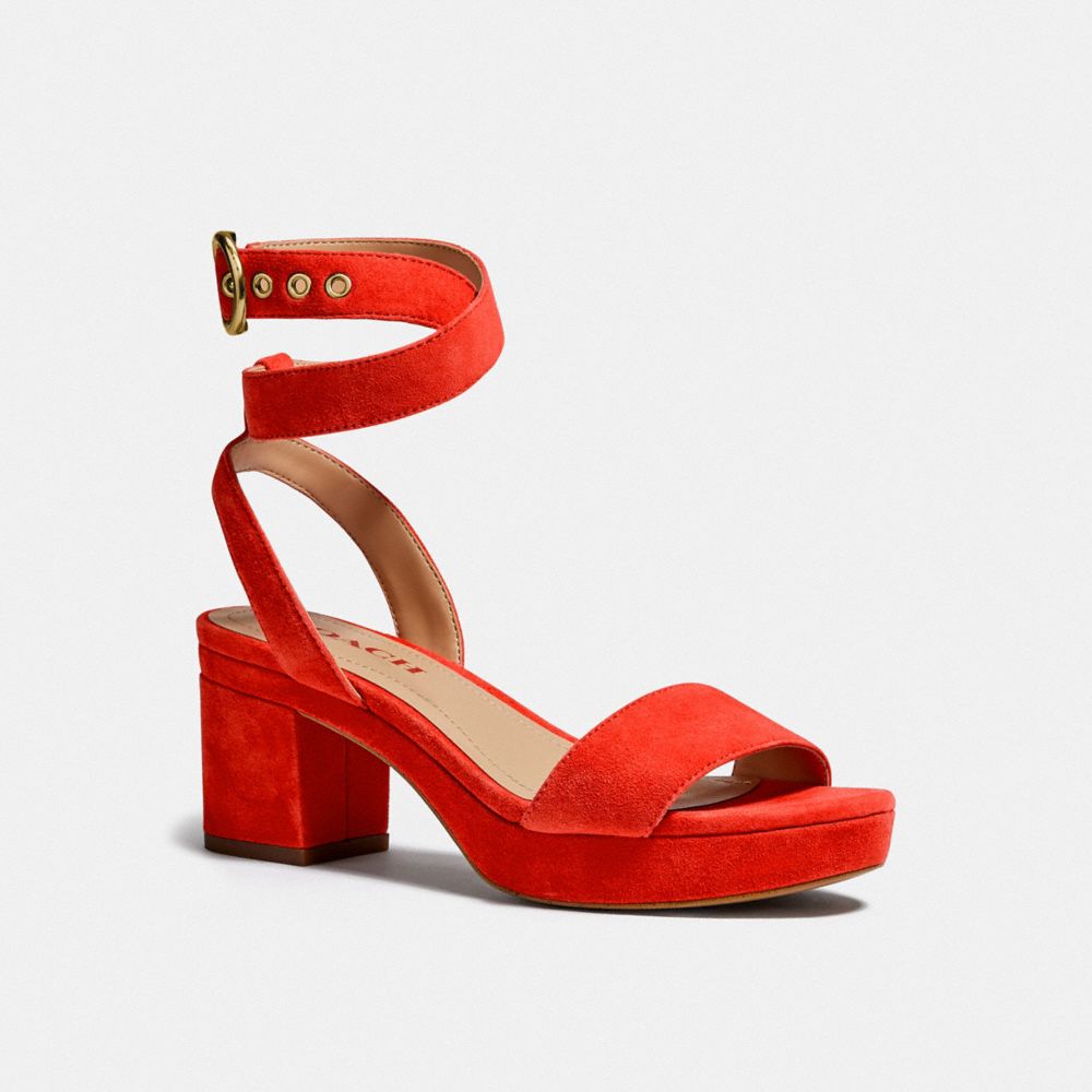 COACH®,Serena Sandal,,Front View