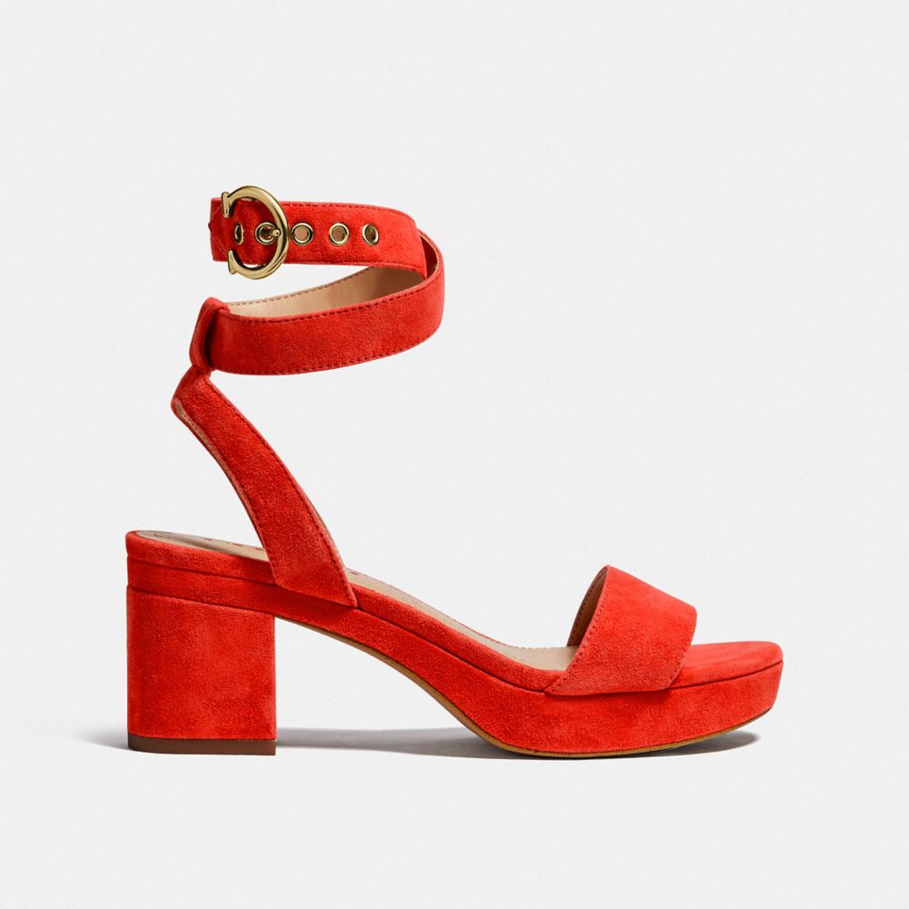 COACH®,Serena Sandal,,Angle View