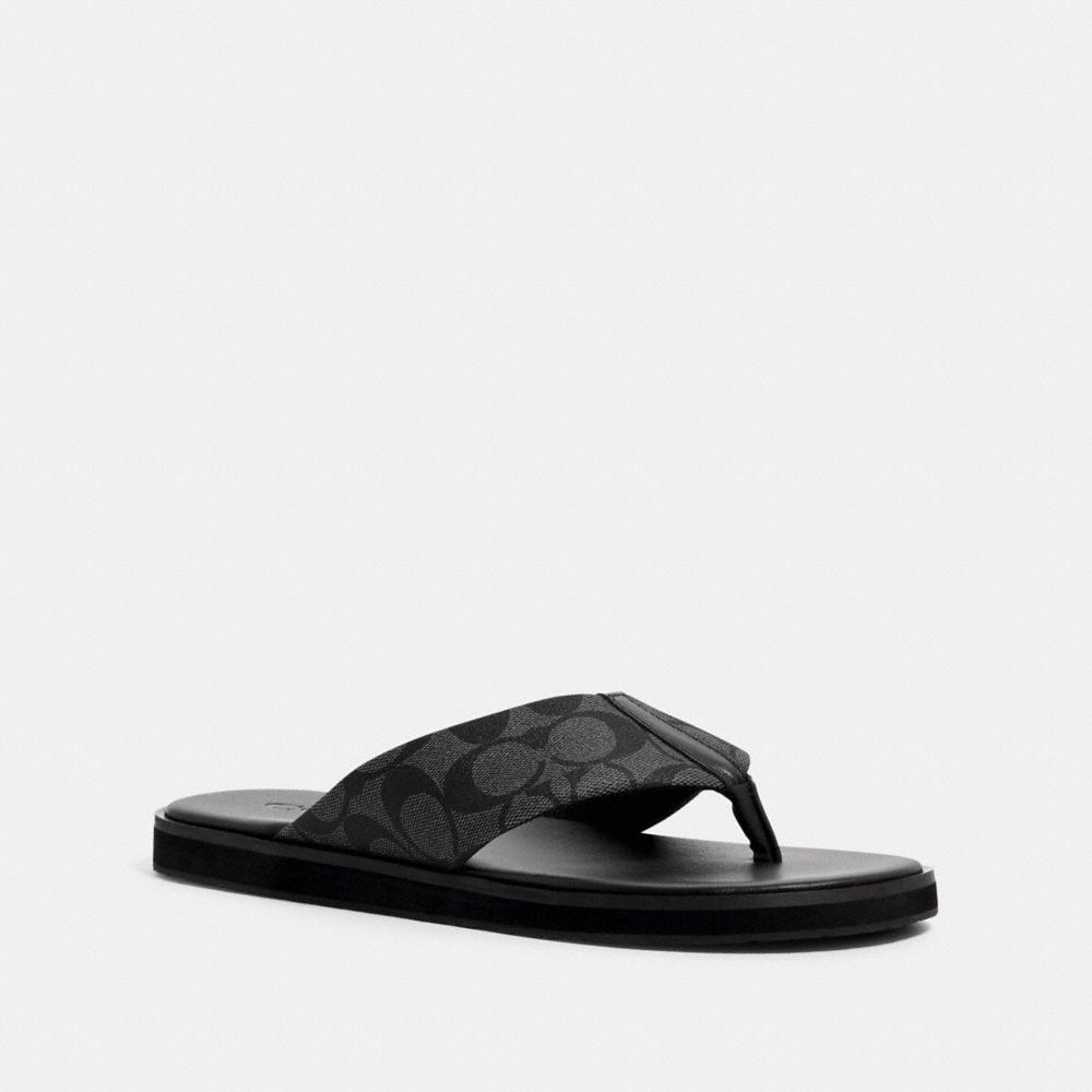 Coach flip flops on sale sale