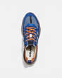 COACH®,CITYSOLE RUNNER,Suede/Rubber,Deep Sky Clementine,Inside View,Top View