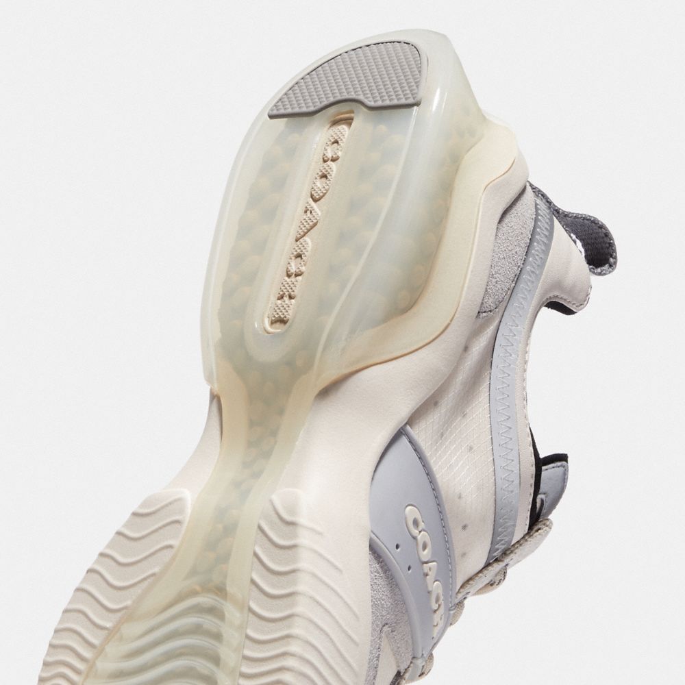 COACH®,CITYSOLE RUNNER,Daim/caoutchouc,Craie,Closer View