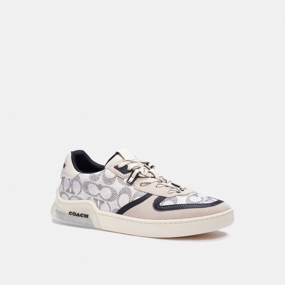 COACH®,CITYSOLE COURT SNEAKER,Charcoal Pollen,Front View image number 0