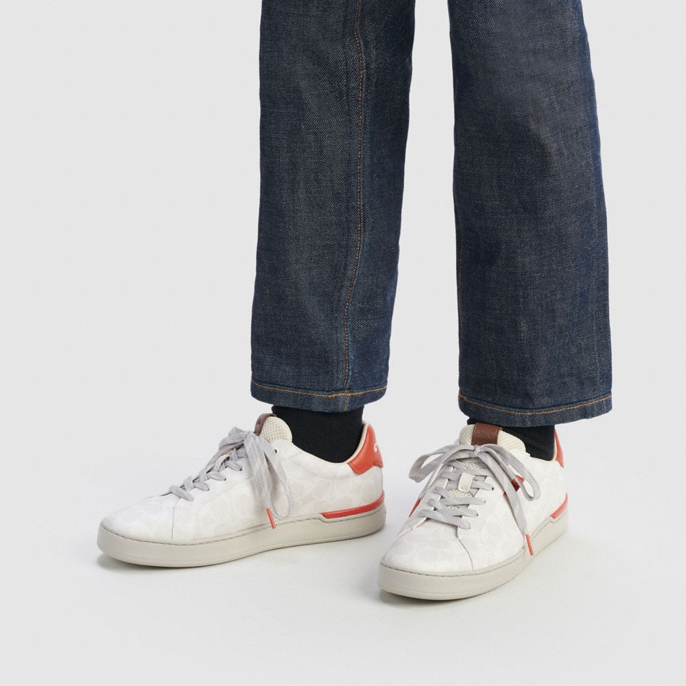 COACH®,Lowline Low Top Sneaker,,Detail View