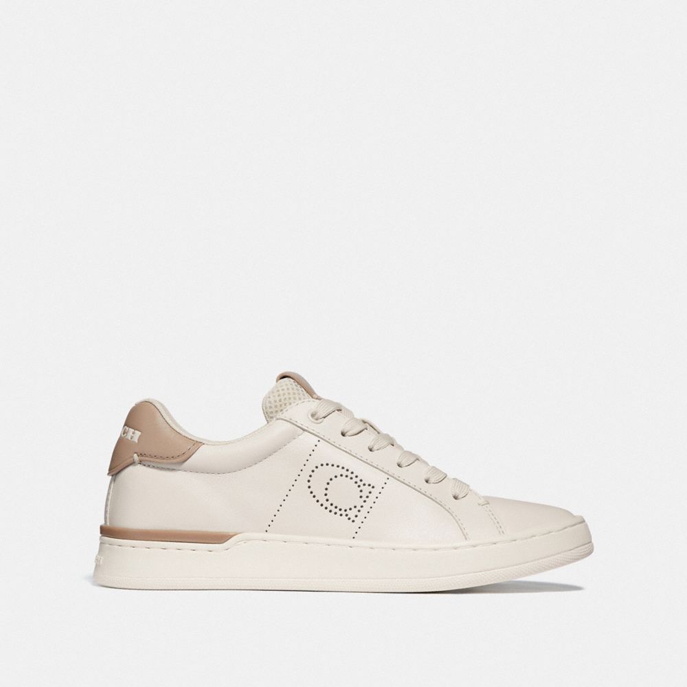 COACH®,Lowline Low Top Sneaker,,Angle View