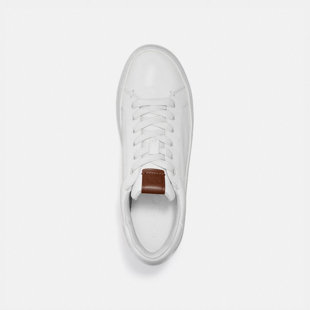 COACH®,Lowline Luxe Low Top Sneaker,,Inside View,Top View