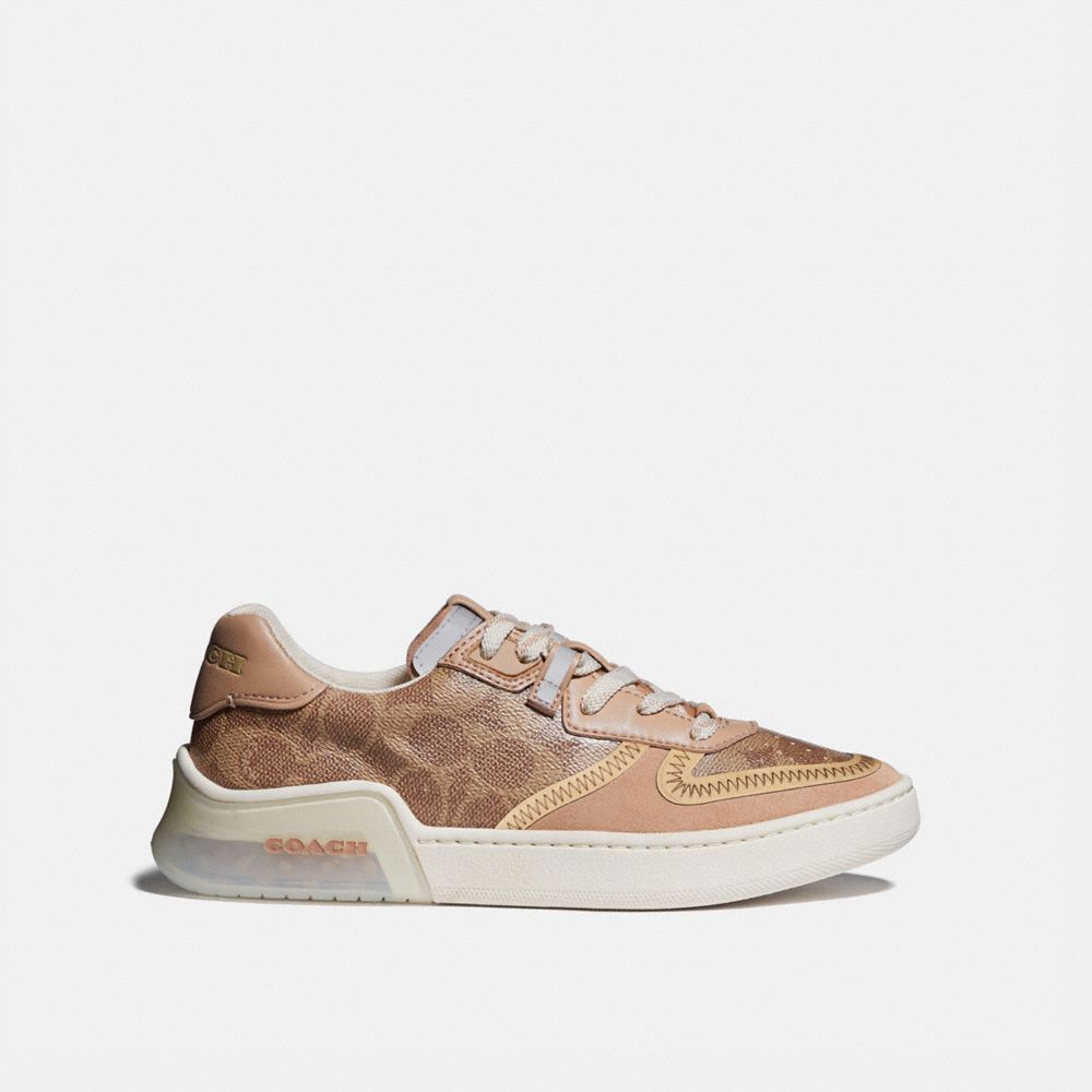 Shop Coach SIGNATURE Citysole Court Sneaker (C8965) by sh1nach1ku