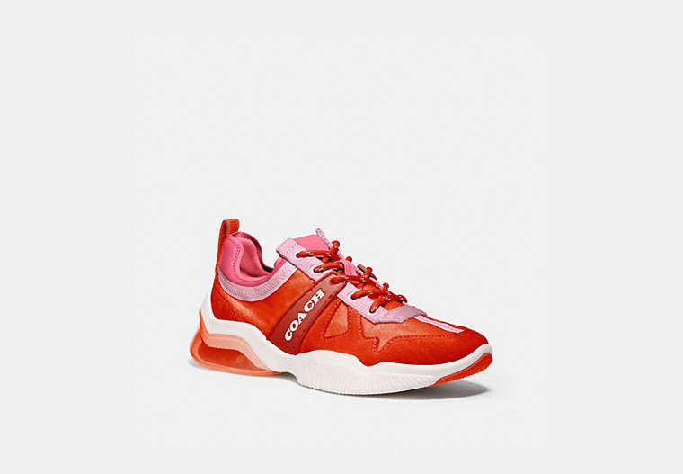 COACH®,CITYSOLE RUNNER,mixedmaterial,Geranium/Orchid,Front View image number 0