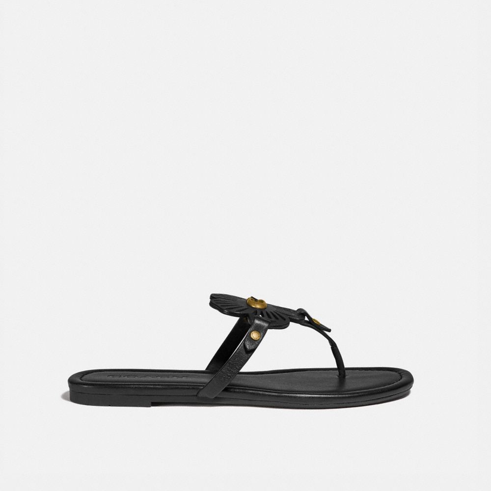 COACH®,Julia Sandal,,Angle View