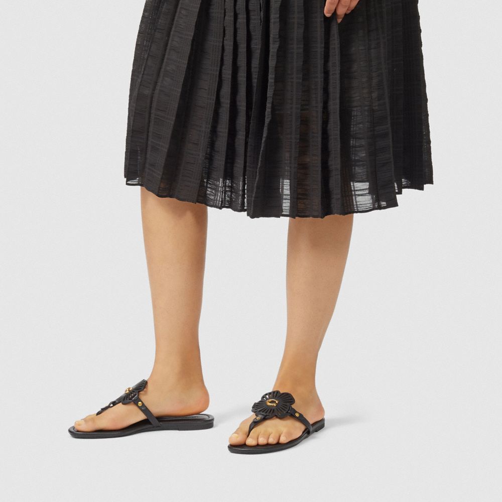 COACH®,Julia Sandal,,Detail View