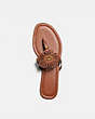 COACH®,JULIA SANDAL,Leather,1941 Saddle,Inside View,Top View