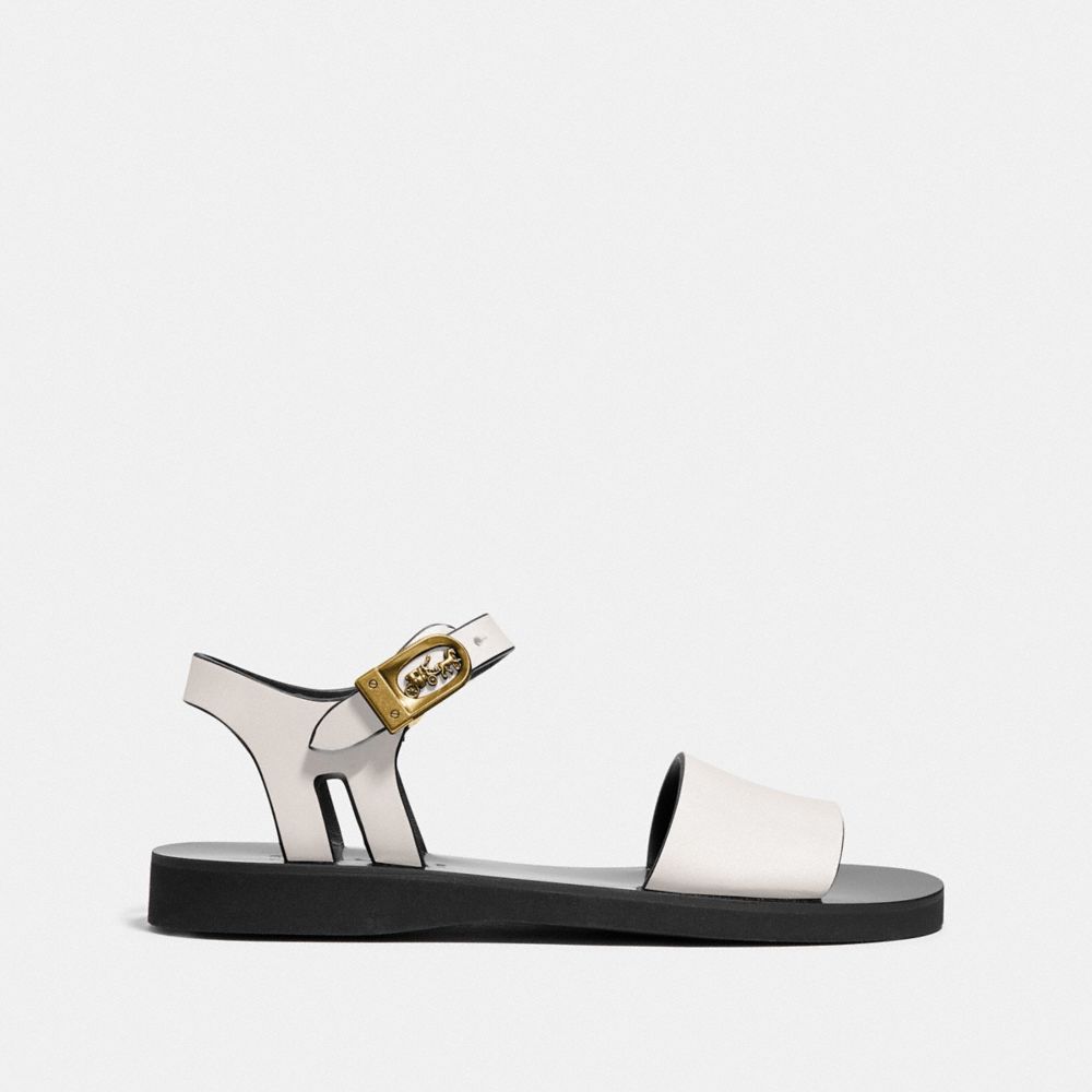 Coach ankle 2024 strap sandals