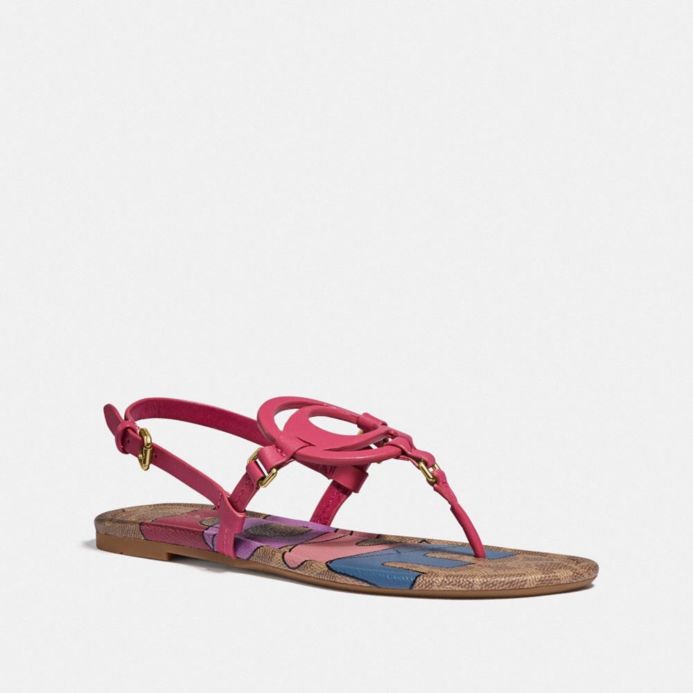 Jeri Sandal With Love COACH Outlet