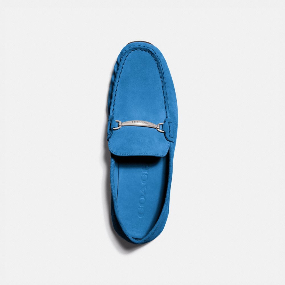 COACH®,COLLAPSIBLE HEEL DRIVER,Bright Cobalt,Inside View,Top View