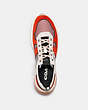 COACH®,CITYSOLE RUNNER,mixedmaterial,Miami Red,Inside View,Top View