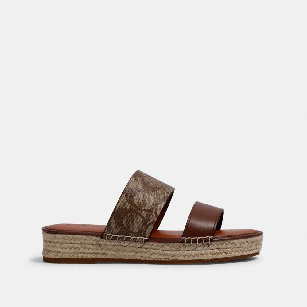 Slide with signature, Sandals & Espadrilles, Women's