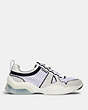 COACH®,CITYSOLE RUNNER,mixedmaterial,White,Angle View