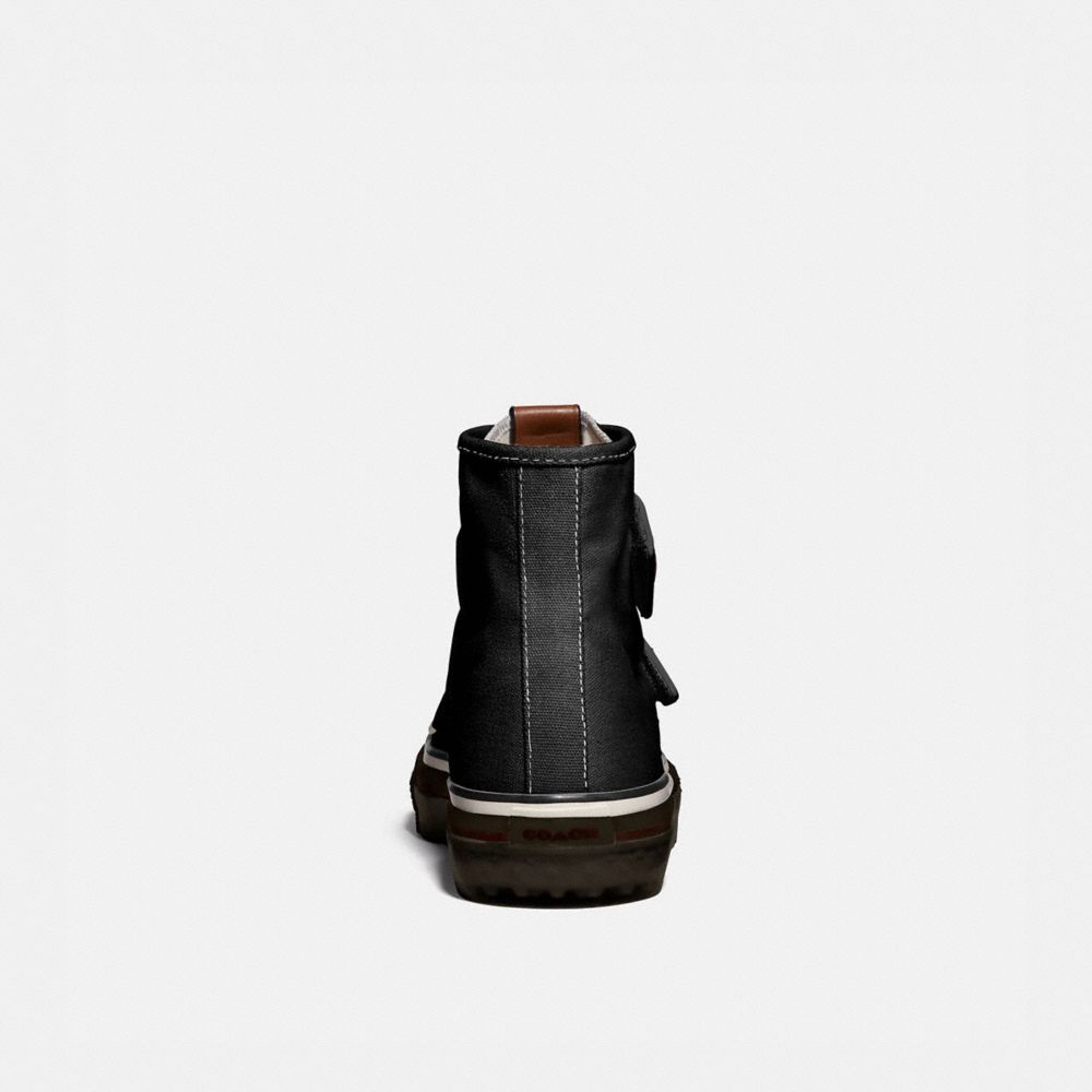 COACH®,High Top Button Up Sneaker,,Alternate View