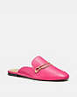 COACH®,SAWYER SLIDE LOAFER,Leather,Electric Pink,Front View