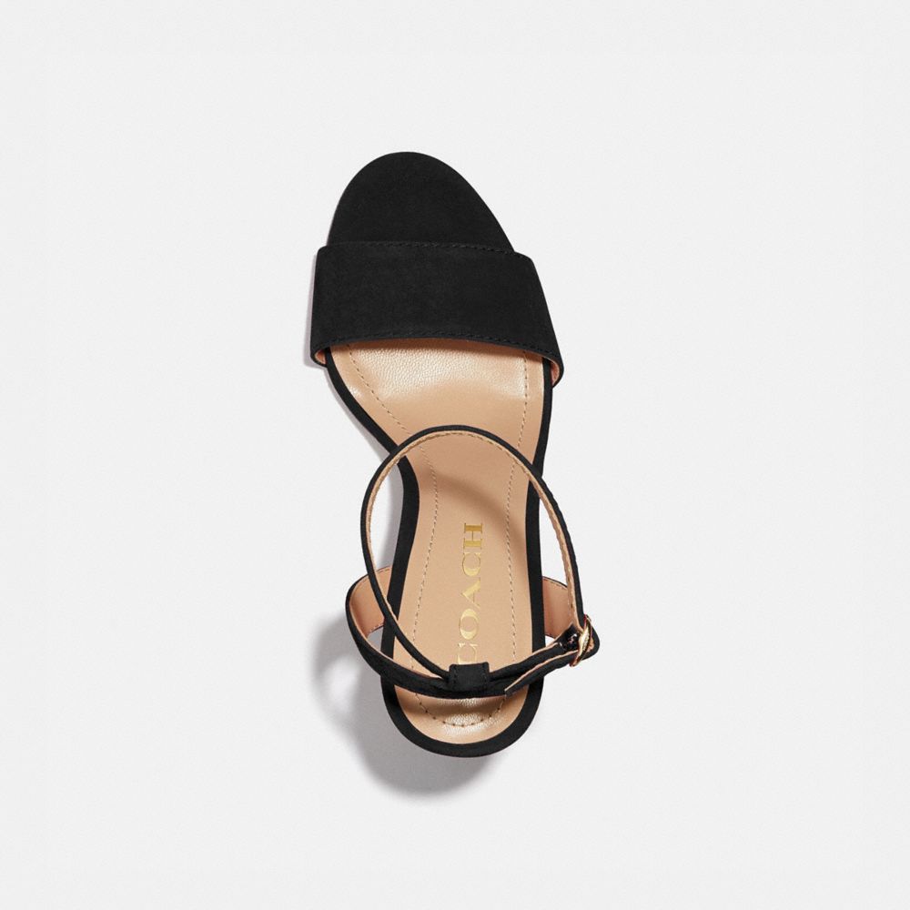 COACH®,Regina Sandal,,Inside View,Top View
